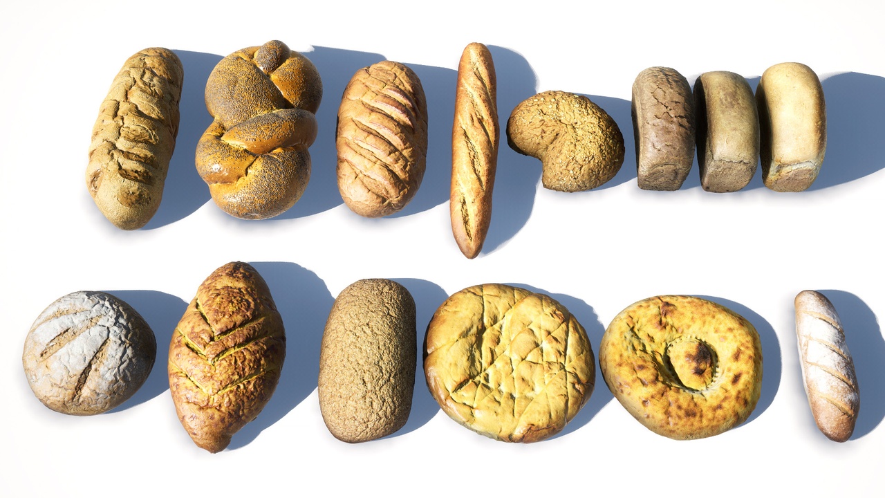 Media 1 for listing Bread Set 01