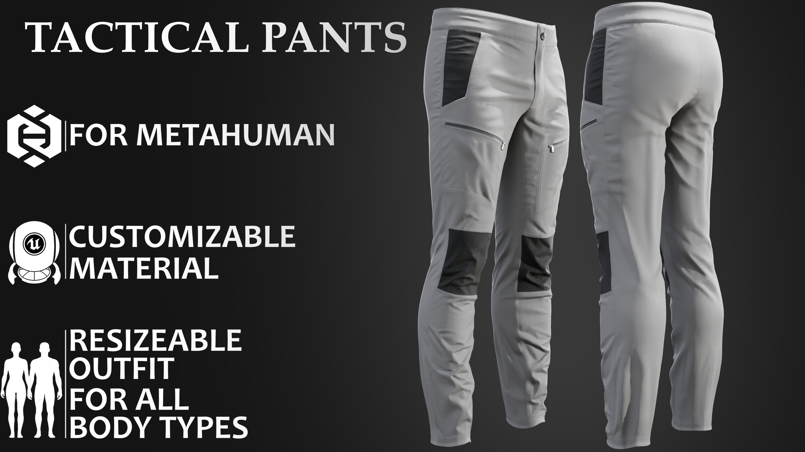 Media 1 for listing Metahuman Tactical Pants