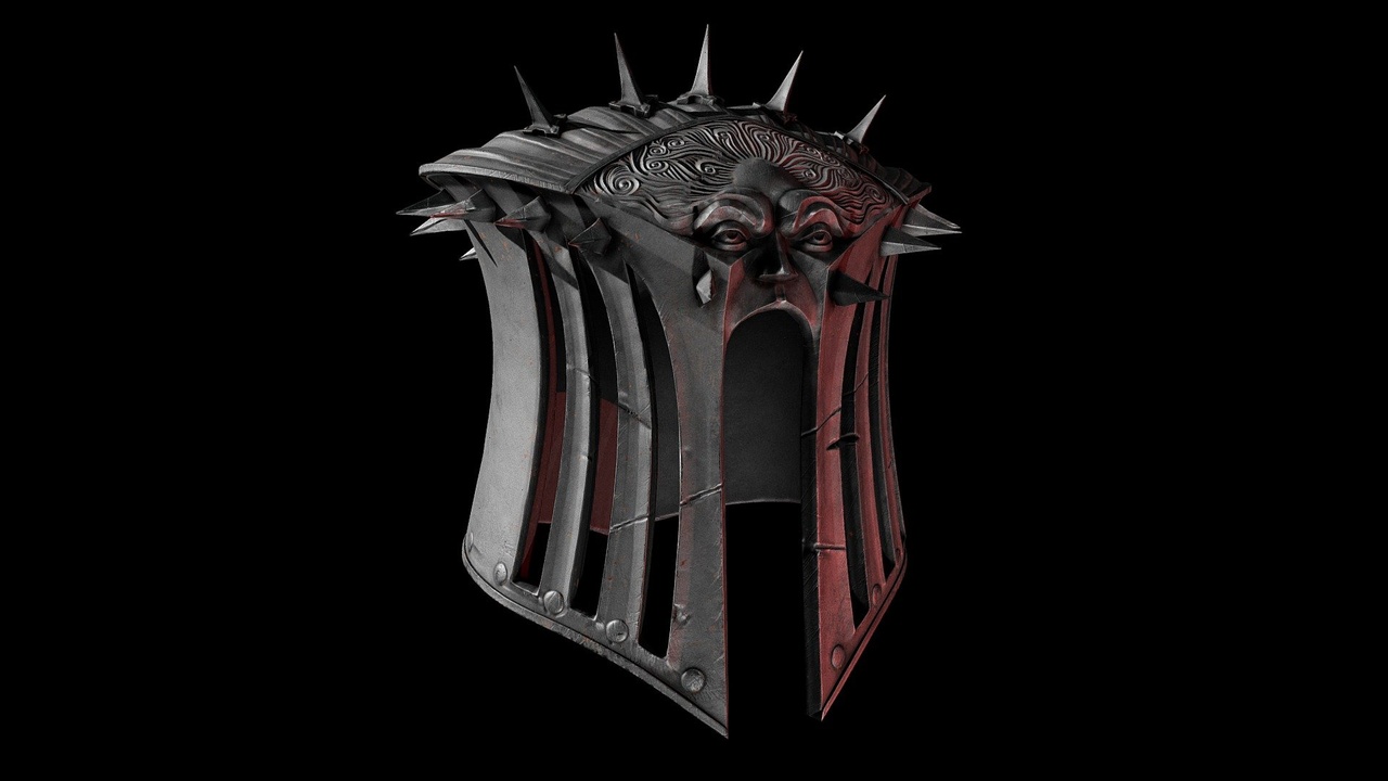 Media 1 for listing Medieval Helmet with Spikes
