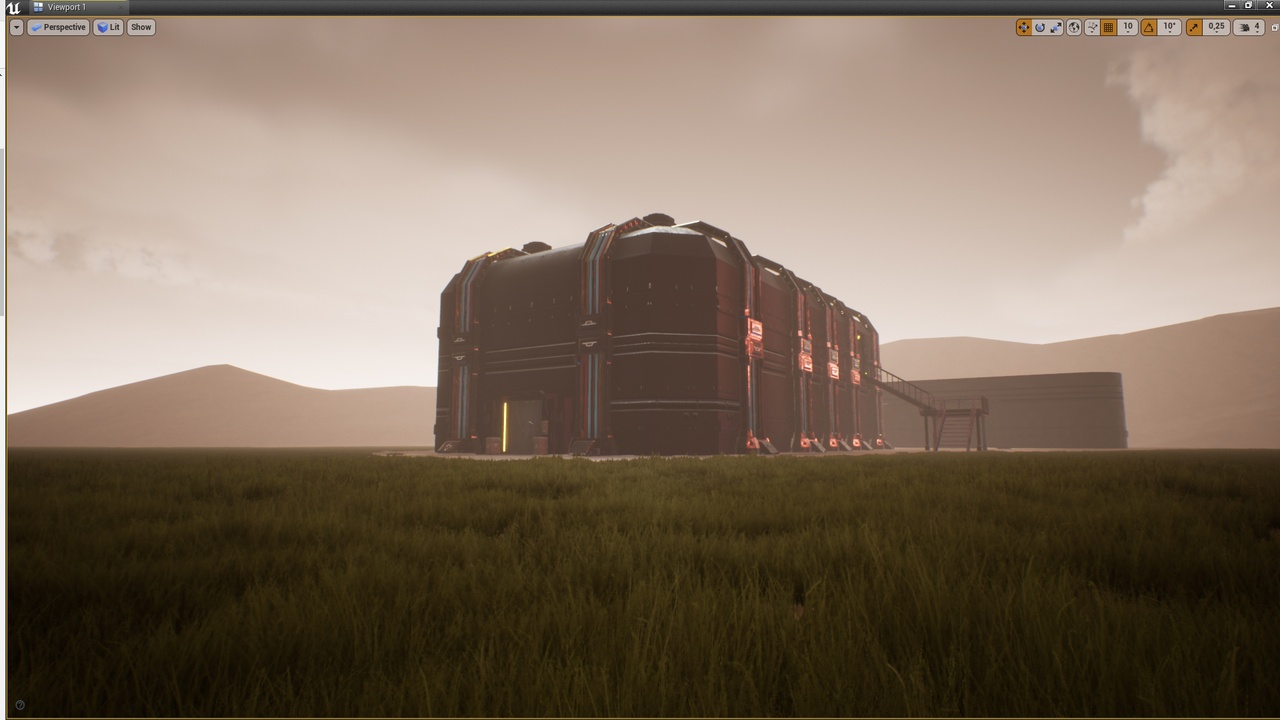 Media 1 for listing Modular Sci-fi Level / Portal VFX / Reactor / Electricity