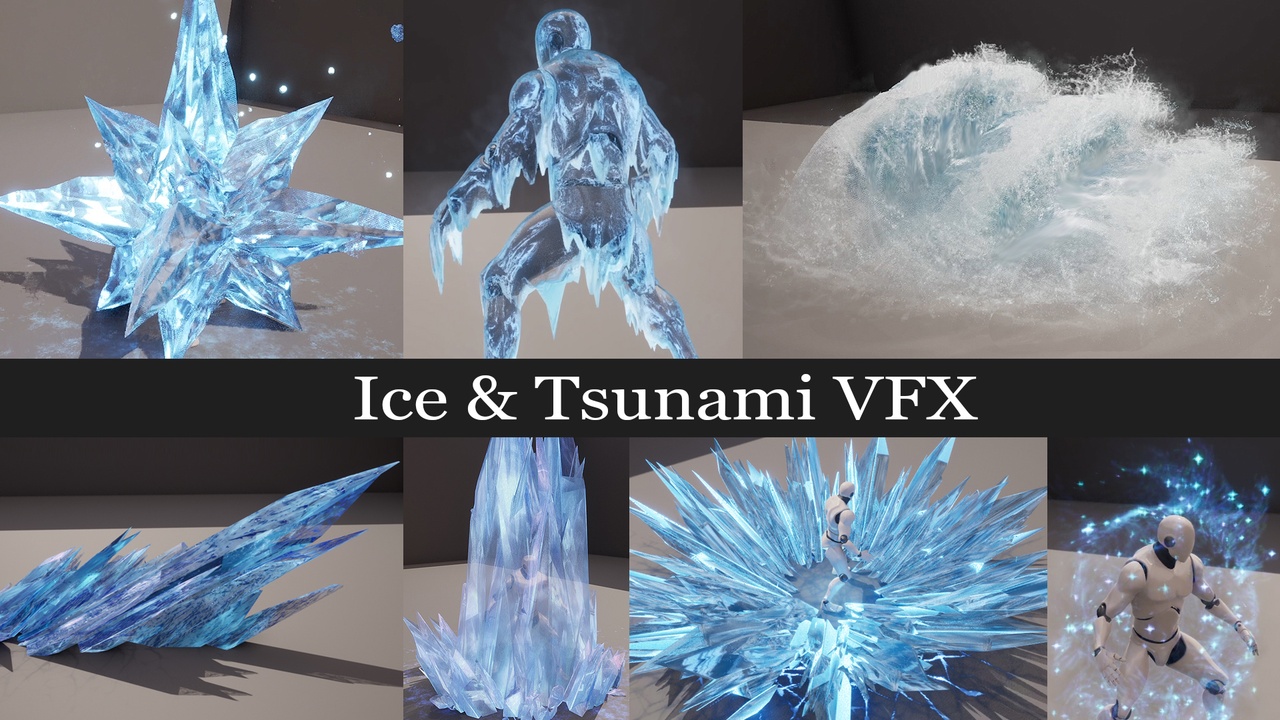 Media 1 for listing Ice and Tsunami VFX ( with SFX )