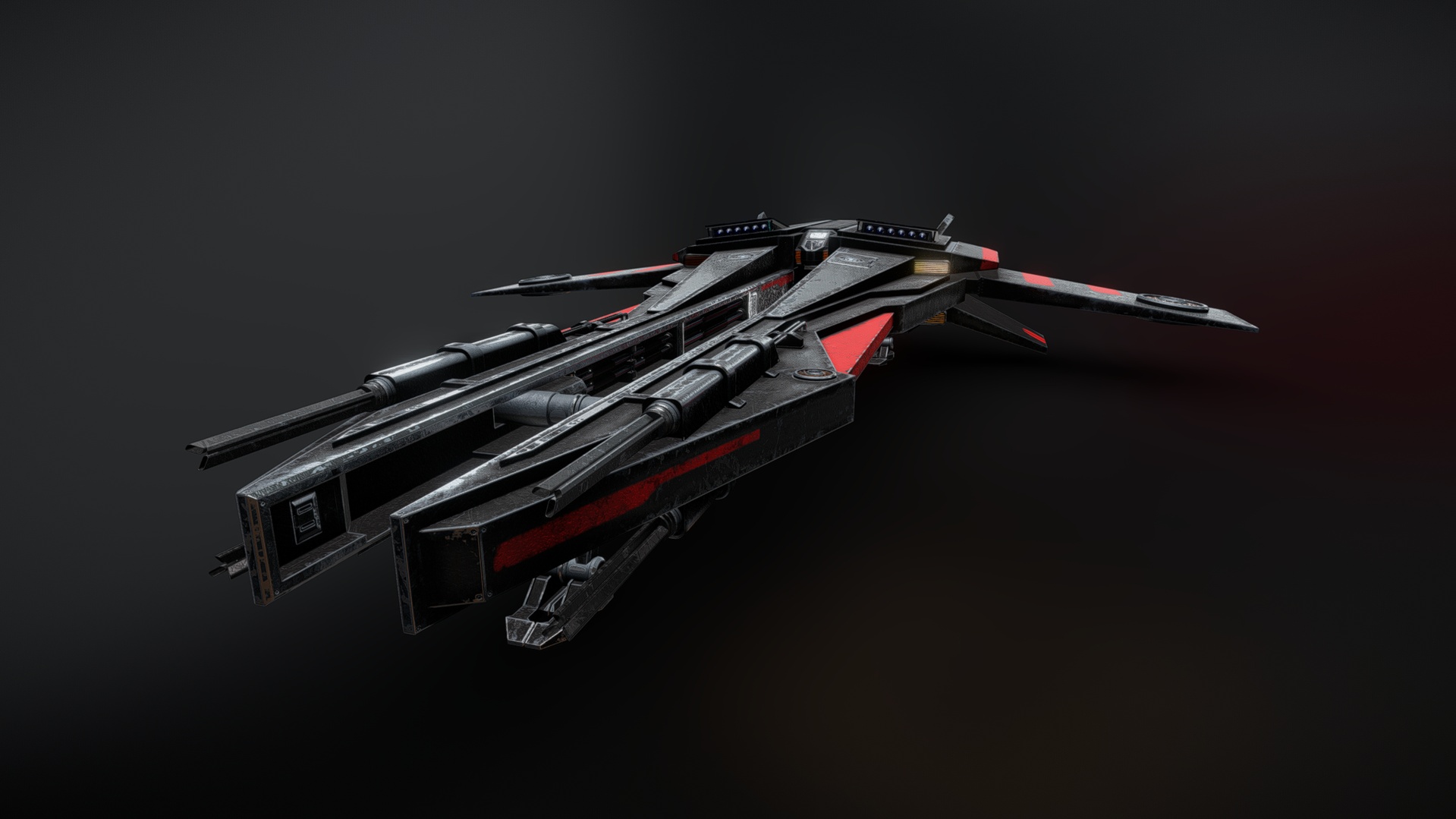 Media 1 for listing Spaceship/Interceptor with Cockpit and Animations