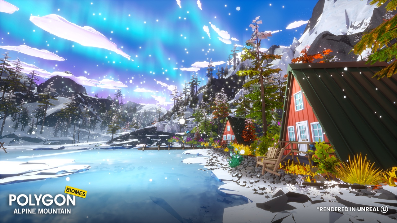 Media 1 for listing POLYGON - Alpine Mountain - Nature Biomes