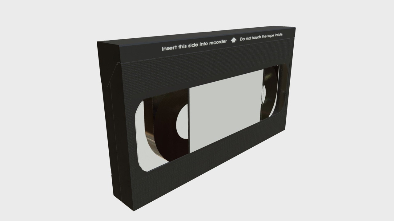 Media 1 for listing VHS videotape cassette
