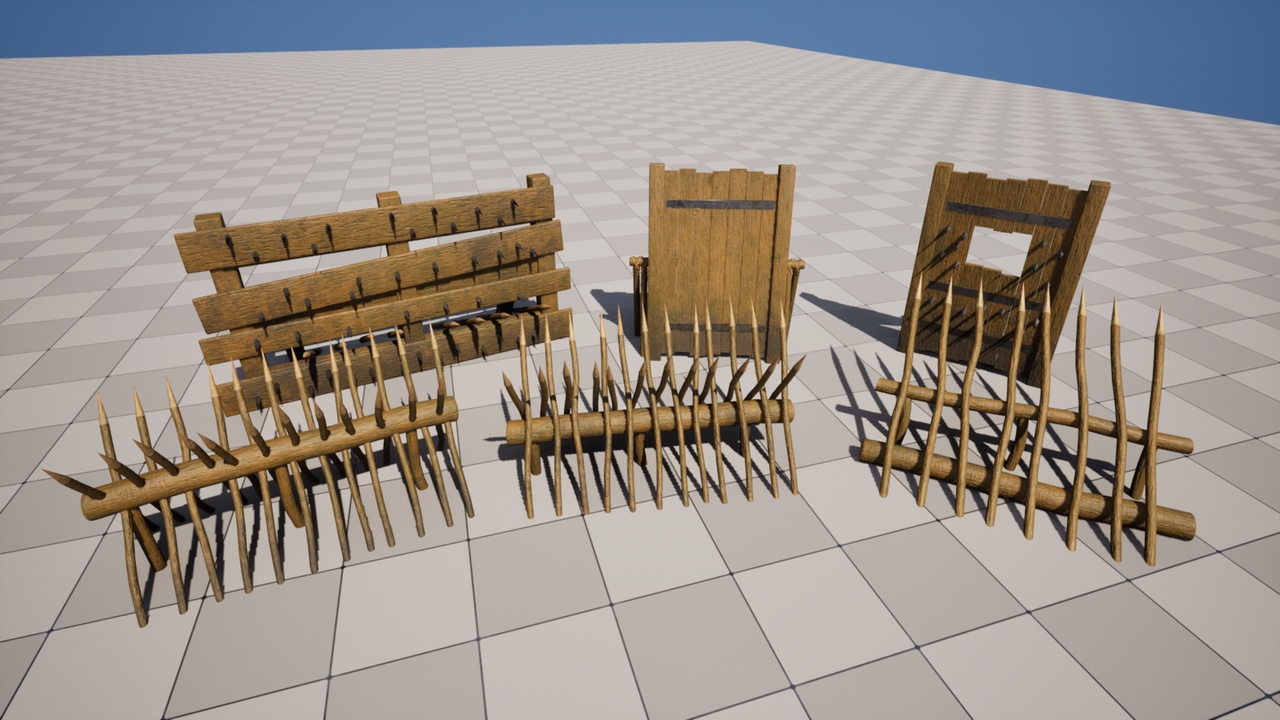 Media 1 for listing Wooden Barricades