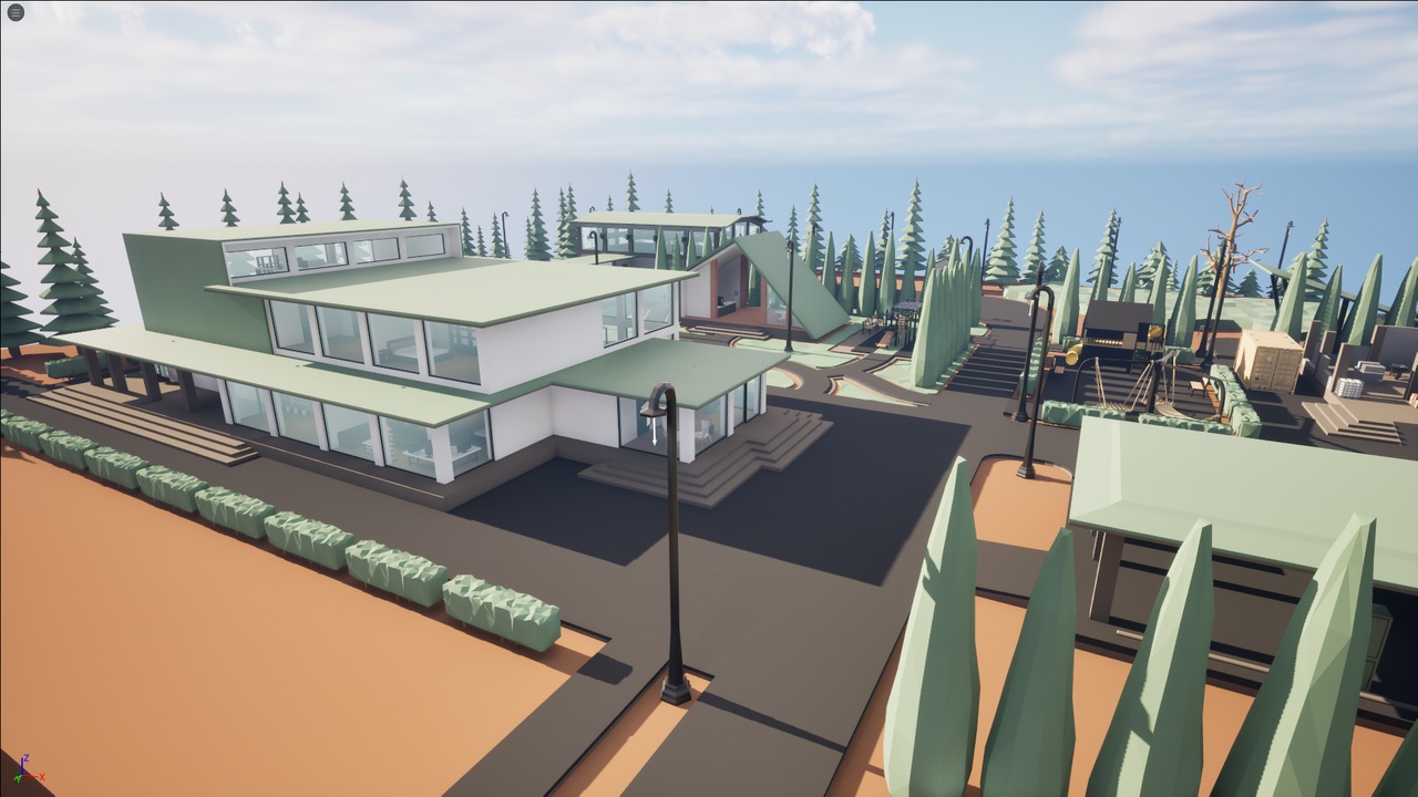 Media 1 for listing Country House (Low/Mid-poly Scene)