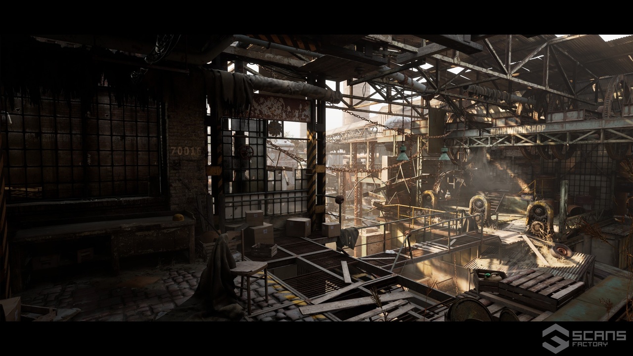 出品[SCANS] Warehouse - Abandoned Factory Districtのメディア1