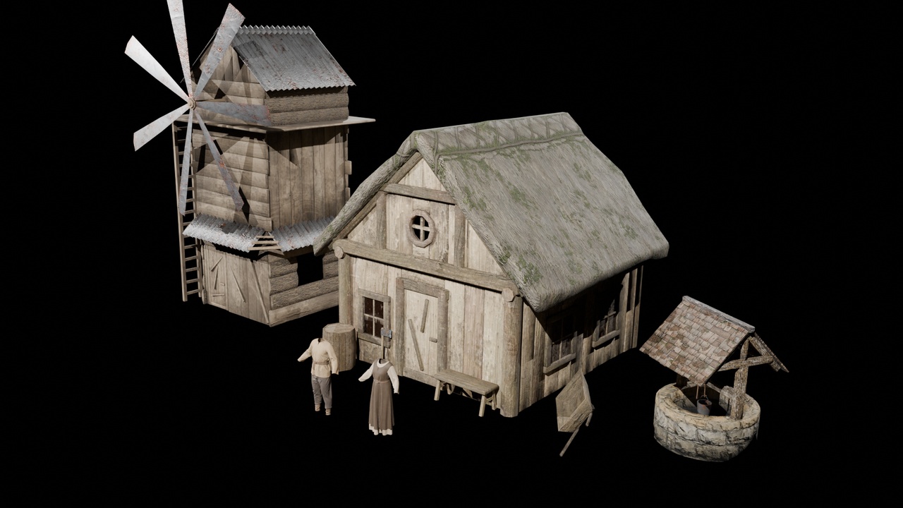 Media 1 for listing Medieval Rustic Pack