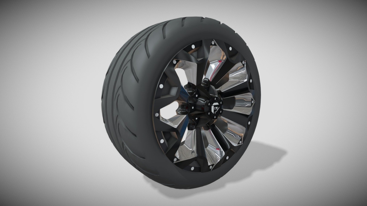Media 1 for listing Car Wheel Rim Tire - Full Assault - Nexen N Fera