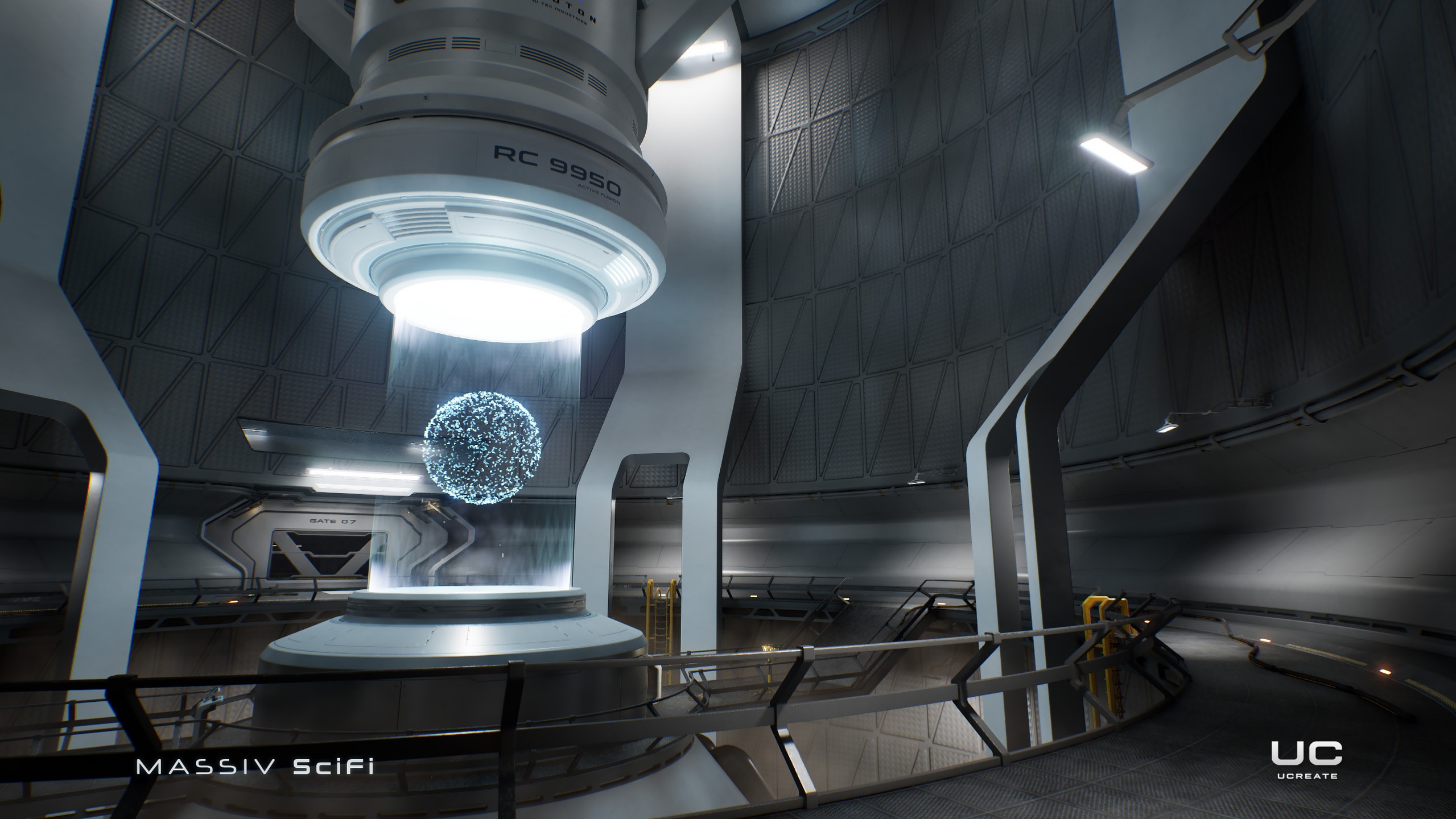 Media 1 for listing MASSIV Modular Sci-Fi Facility Environment