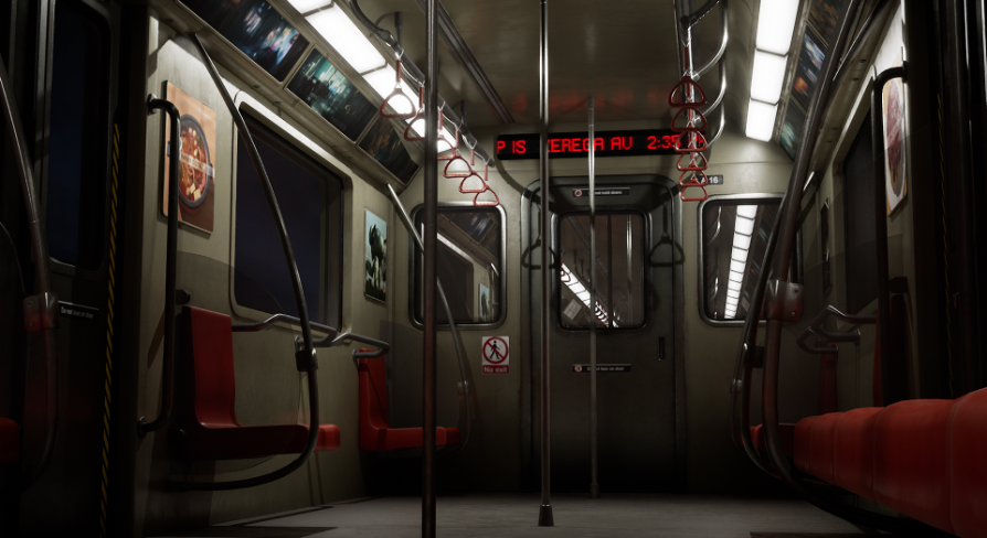 Train Interior Pack | Fab