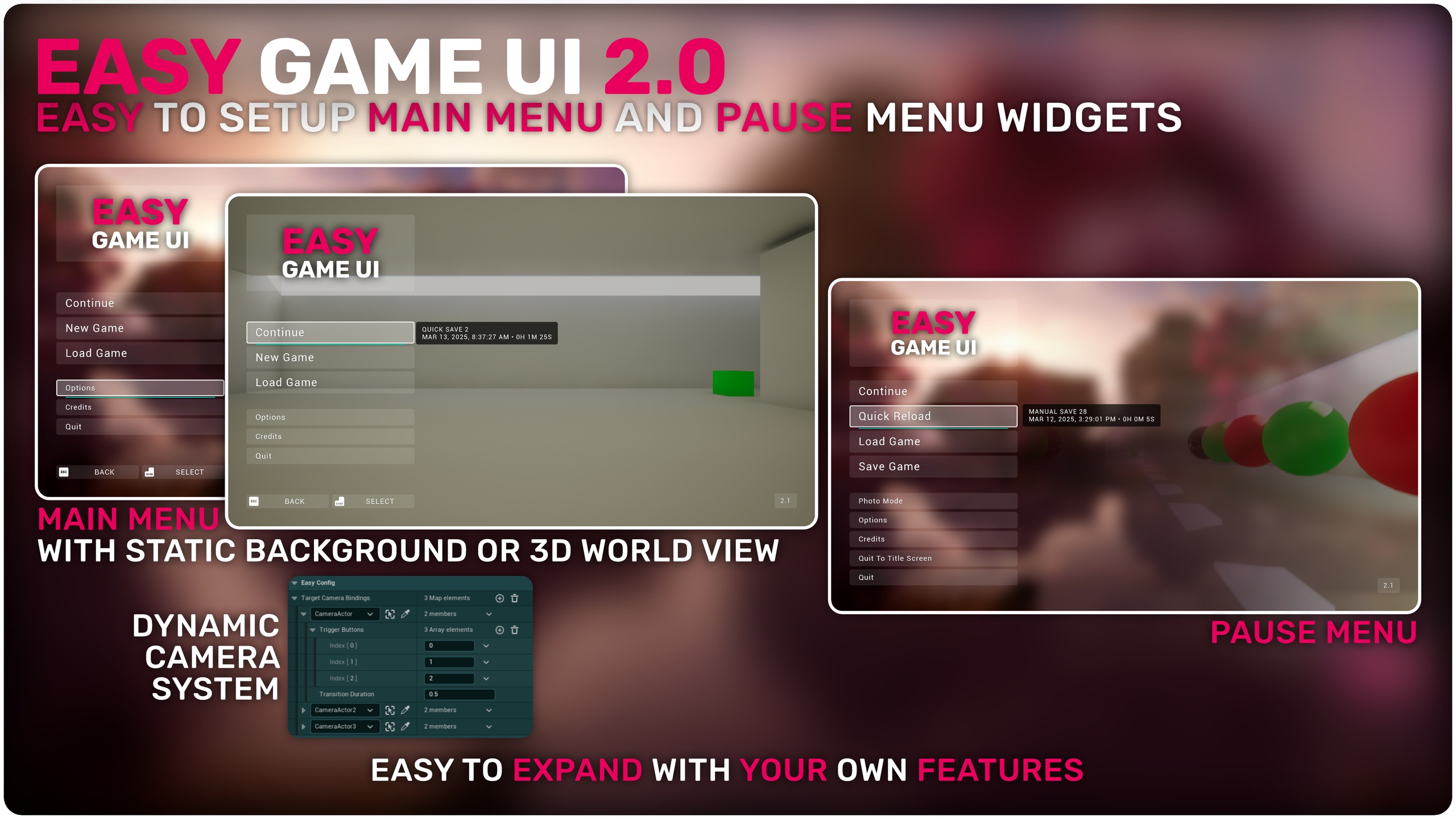 Easy Game UI