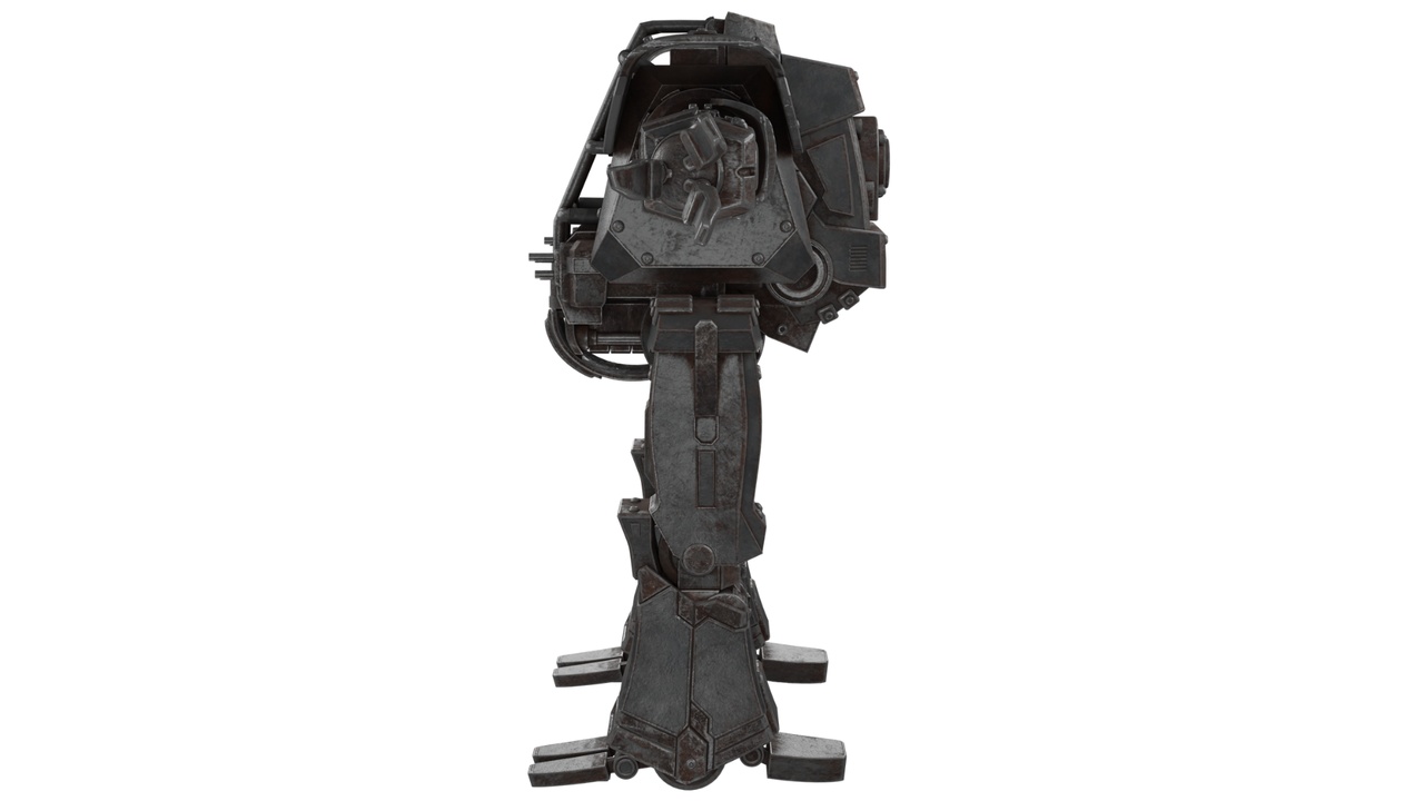 Media 1 for listing Rigged Industrial Combat Robot (3D Model)