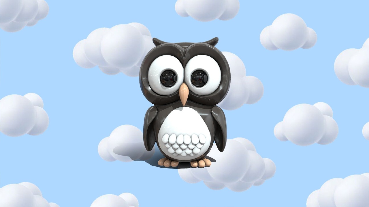 Media 1 for listing Owl baby