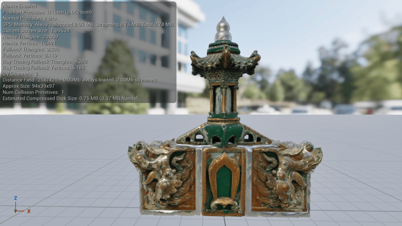 Media 1 for listing Chinese Roof Ridge Finial