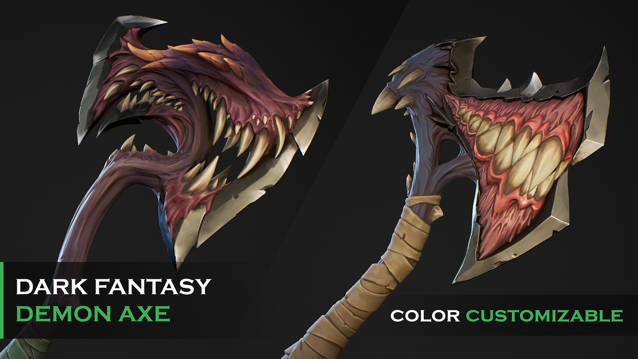 Media 1 for listing Demon Axe