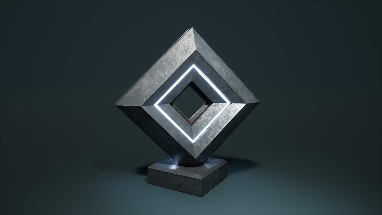 Cubic Sculptures 제품 등록을 위한 미디어 1개