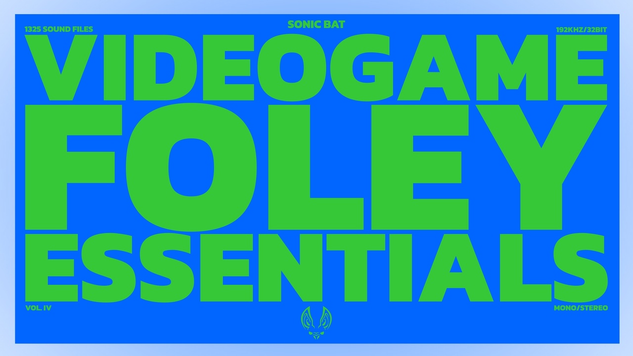Media 1 for listing Videogame Foley Essentials Vol. IV