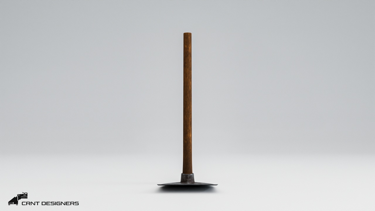 Media 1 for listing Farming Hoe - Agriculture Tool  3D model