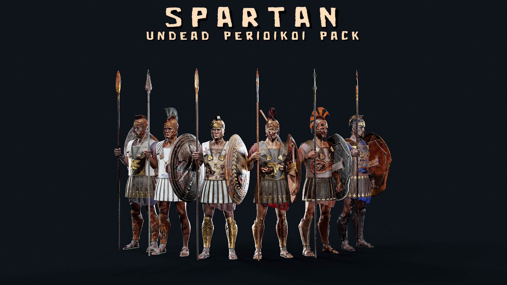 SPARTAN PP UNDEAD PACK | Fab