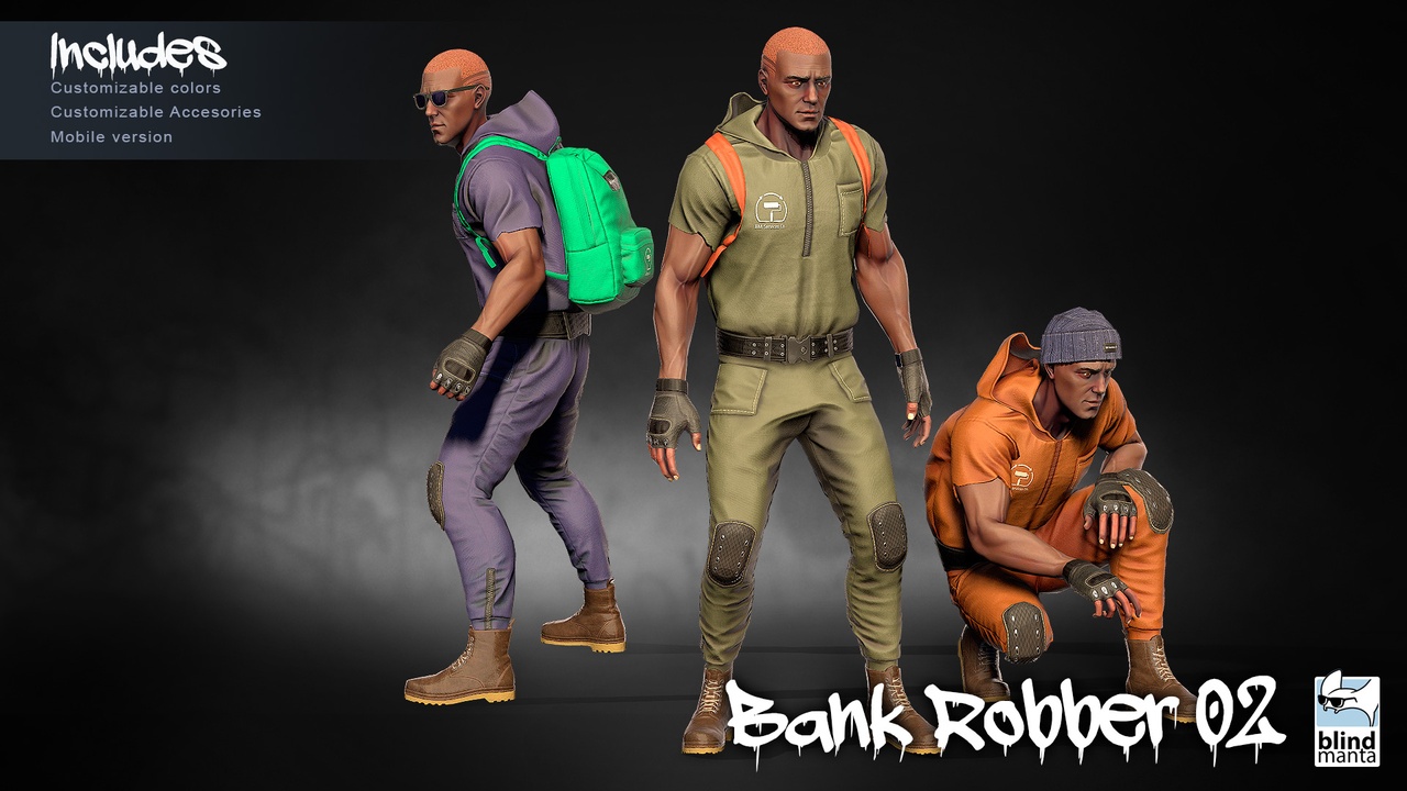Media 1 for listing Bank Robber 02