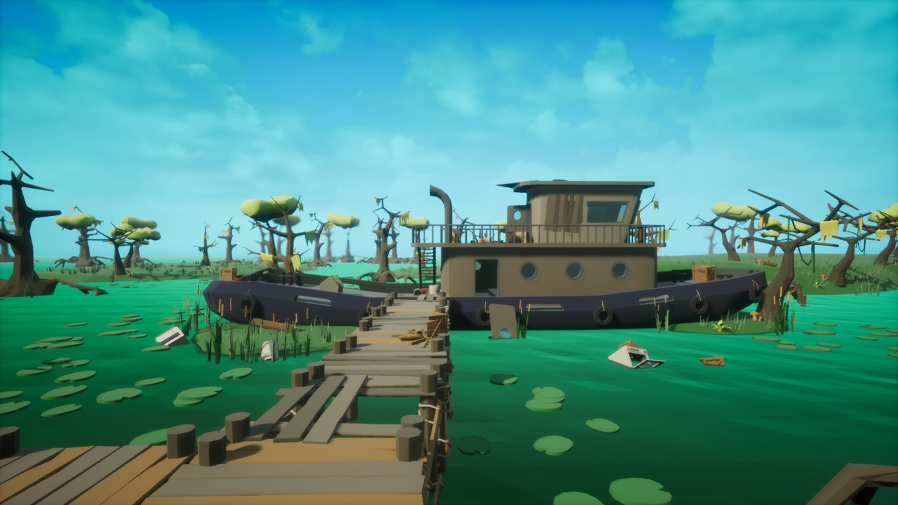Media 1 for listing Low Poly Swamp Pack