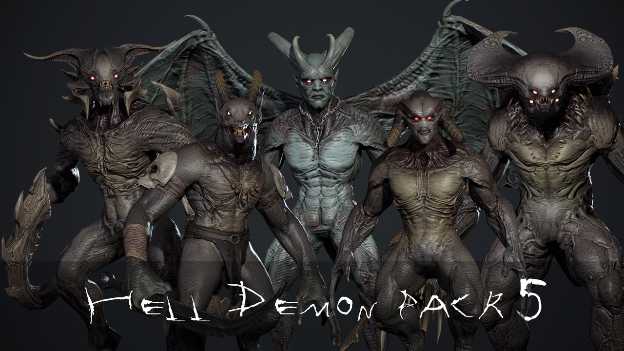 Media 1 for listing Hell Demon Pack 5