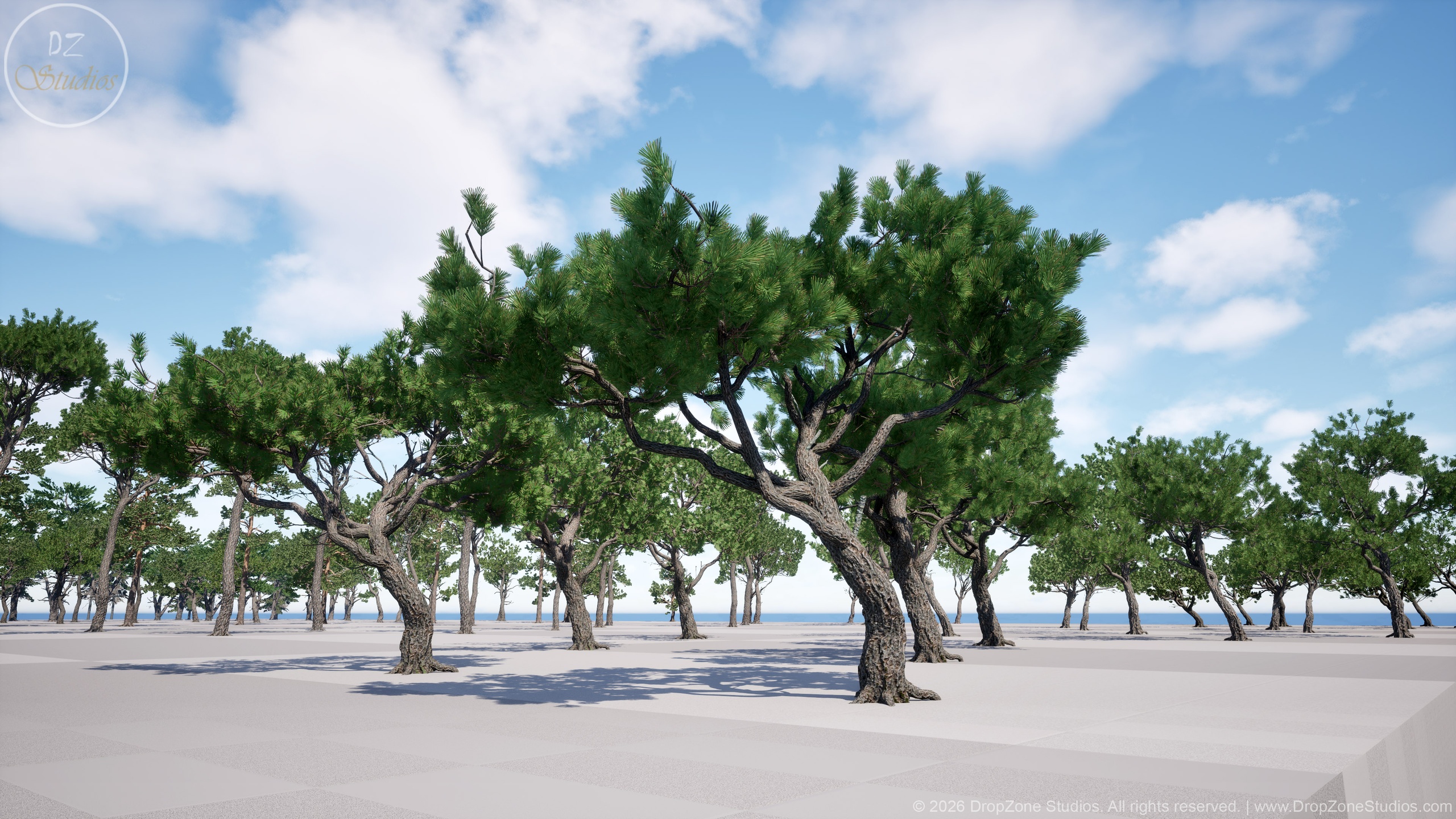 Media 1 for listing DZ Trees - Bundle Vol4 (Palms & Conifers)