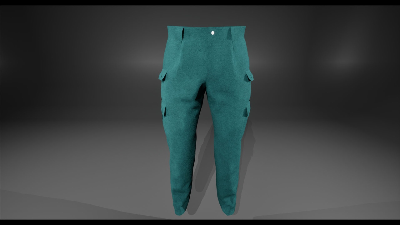 Media 1 for listing Parametric, Resizable Metahuman Outfit - Pant - 4