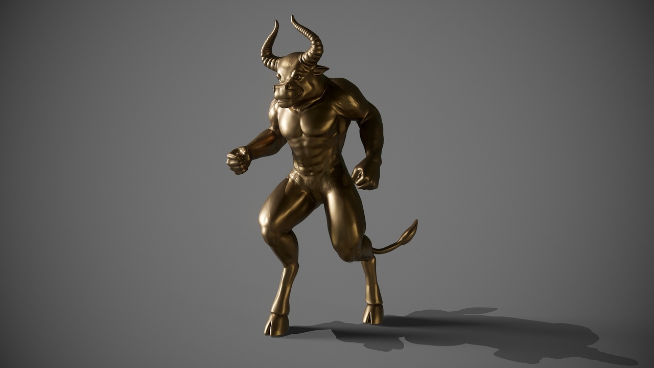 Media 1 for listing Minotaur for 3d print