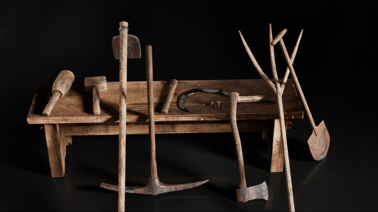 Media 1 for listing Medieval Village Tools