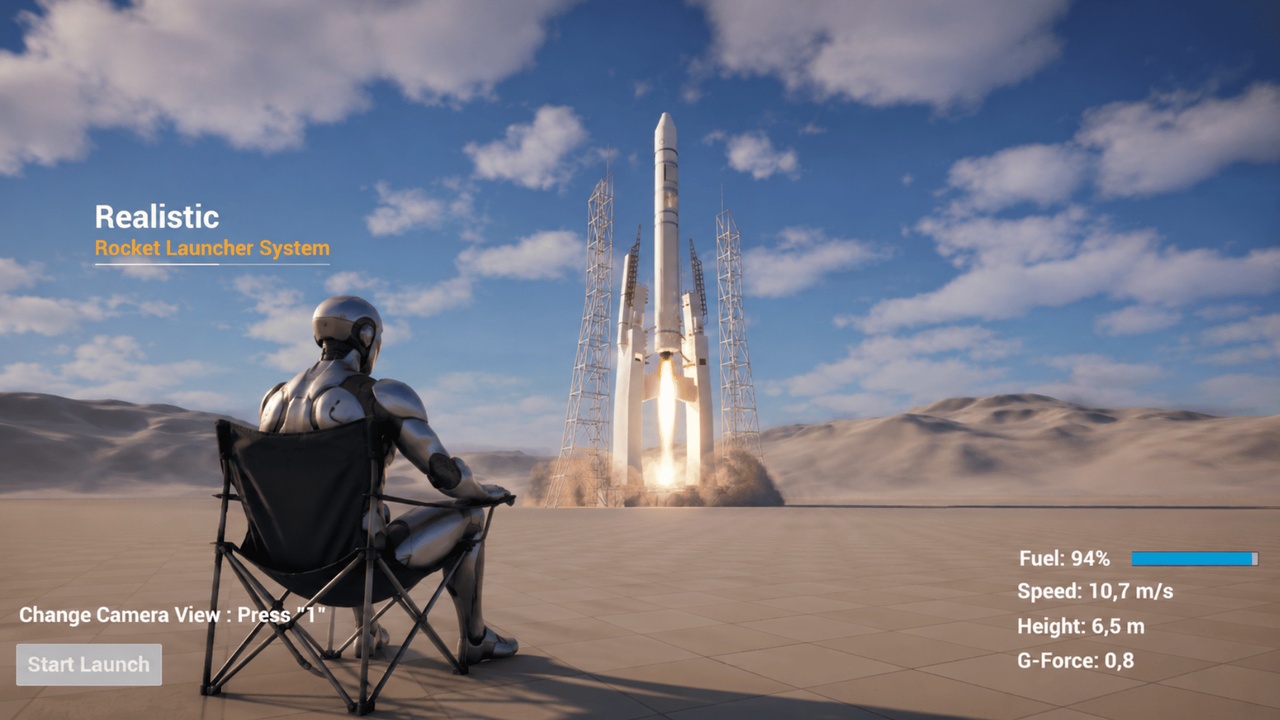 Media 1 for listing Rocket Launcher System - Physics Based