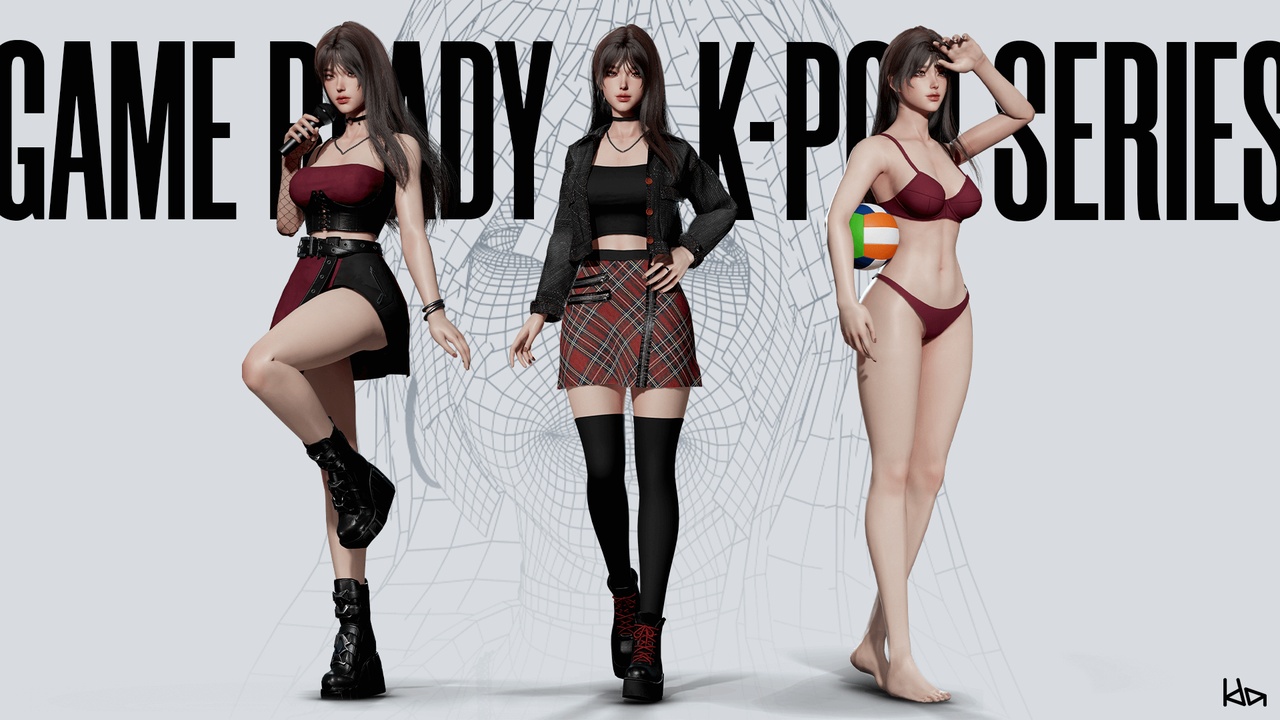 图片[2]-[Unreal Engine] K-POP SERIES – Ryu-虚幻资源发布讨论论坛-虚幻引擎-IMAXCG