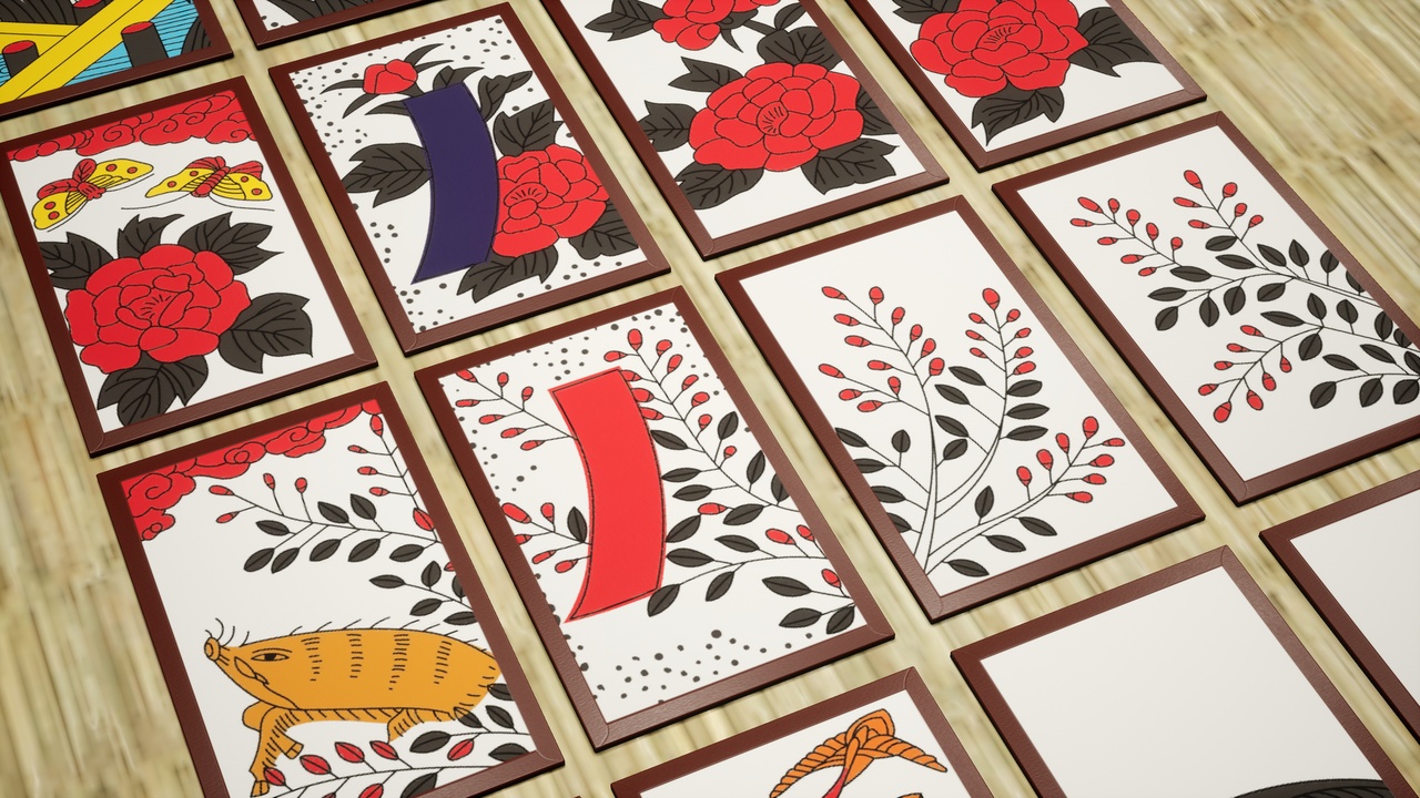 Media 1 for listing Hanafuda - Japanese Playing Cards