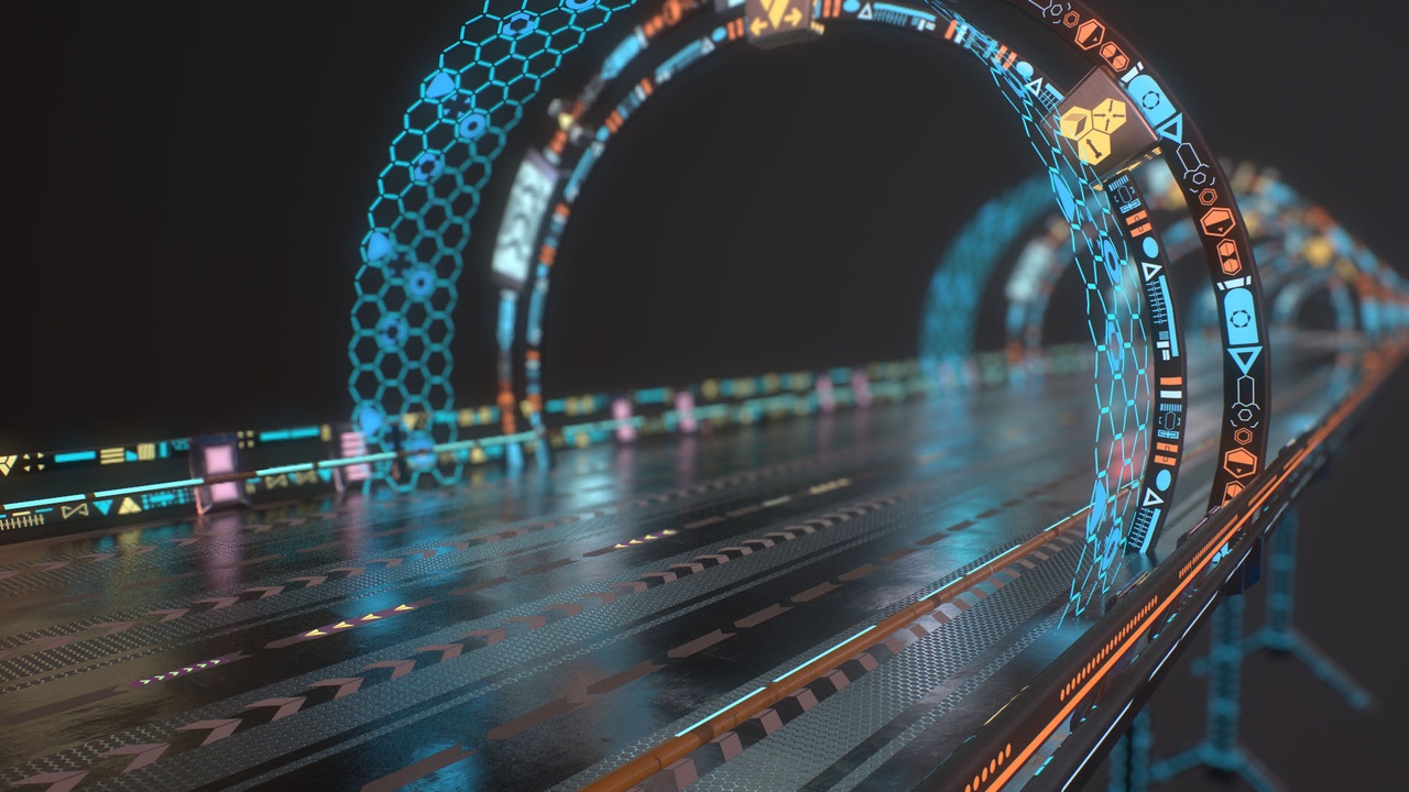 Media 1 for listing Sci-fi Road - One Modular Piece