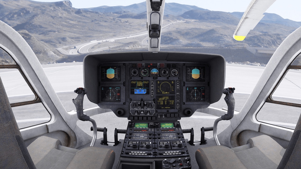Media 1 for listing Helicopter - Rigged / Advanced Model