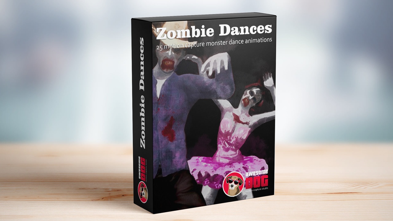 Media 1 for listing Zombie Dances MoCap Pack