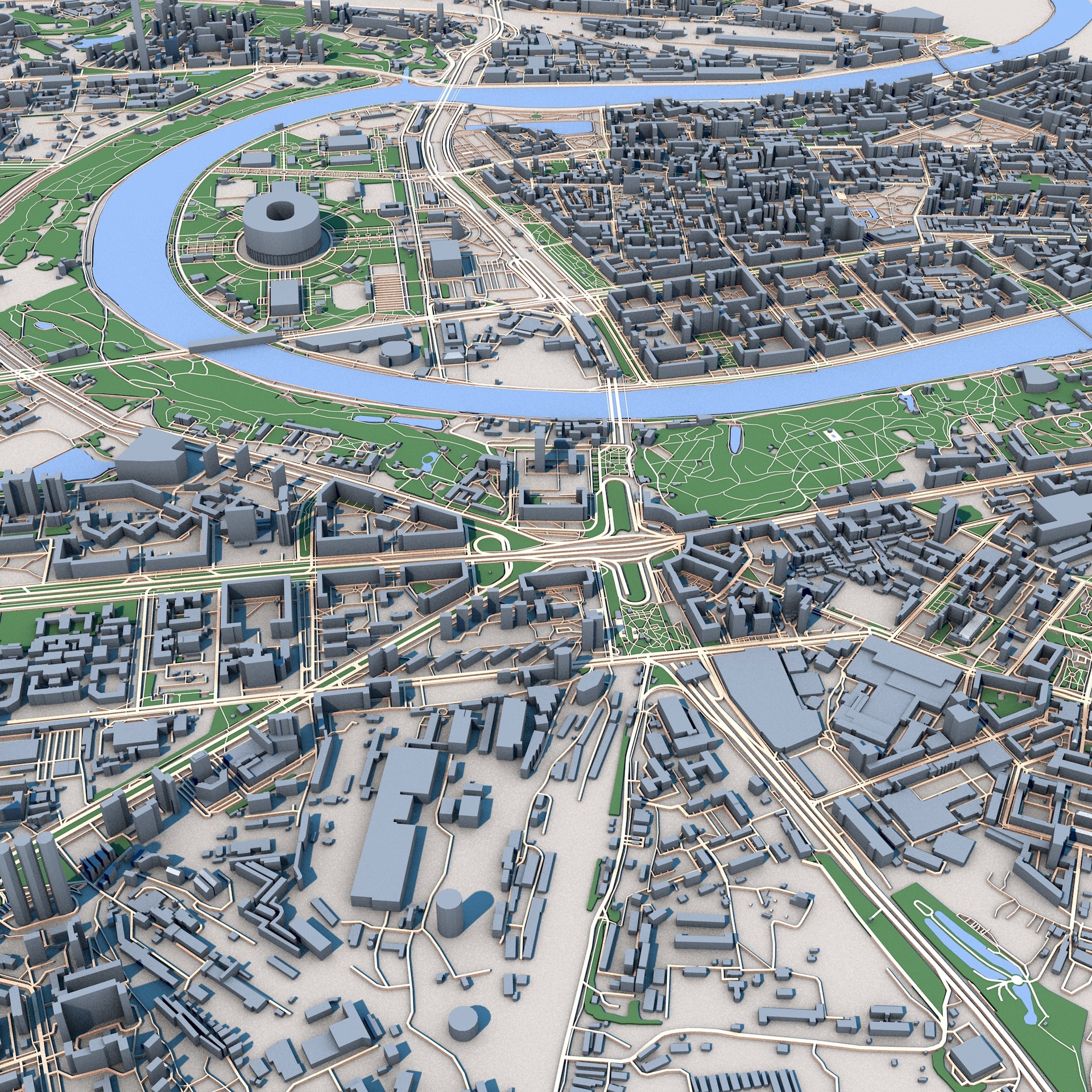 Media 1 for listing Moscow, Russia – 3D City Model