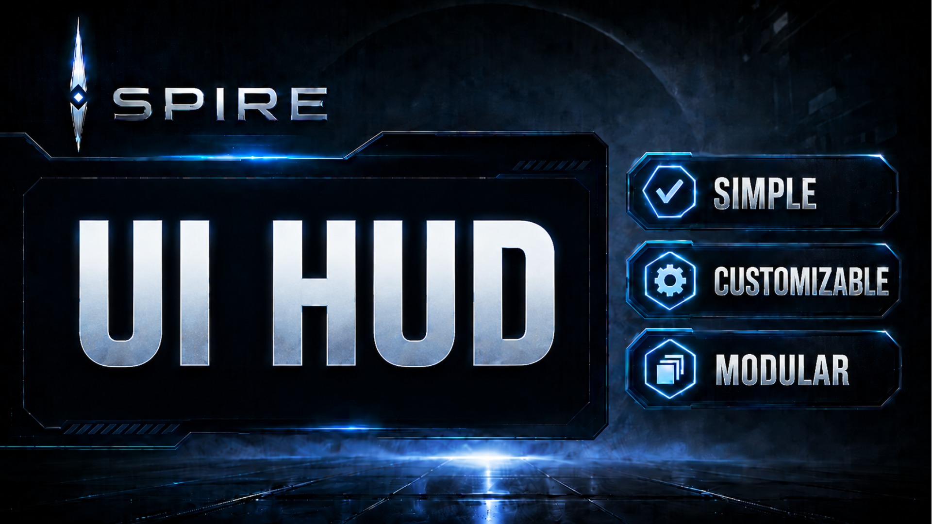Spire Systems Modular UI HUD | Fab