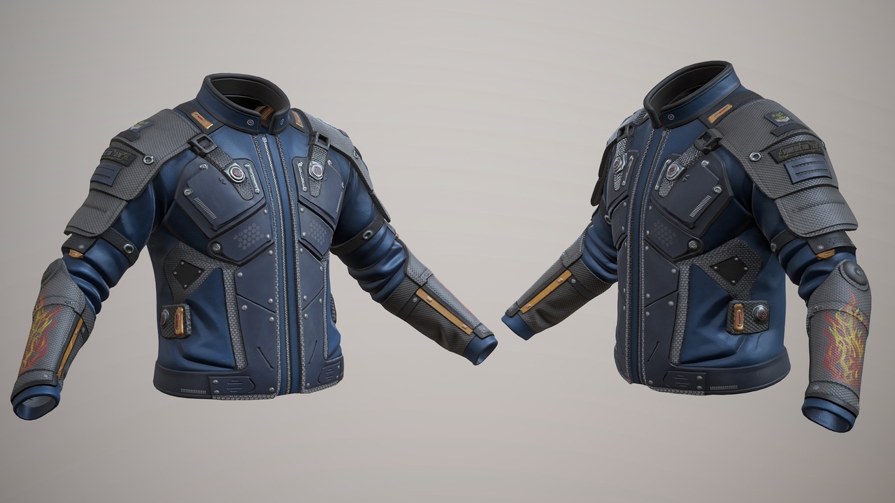 Media 1 for listing Sci-Fi Jacket P04
