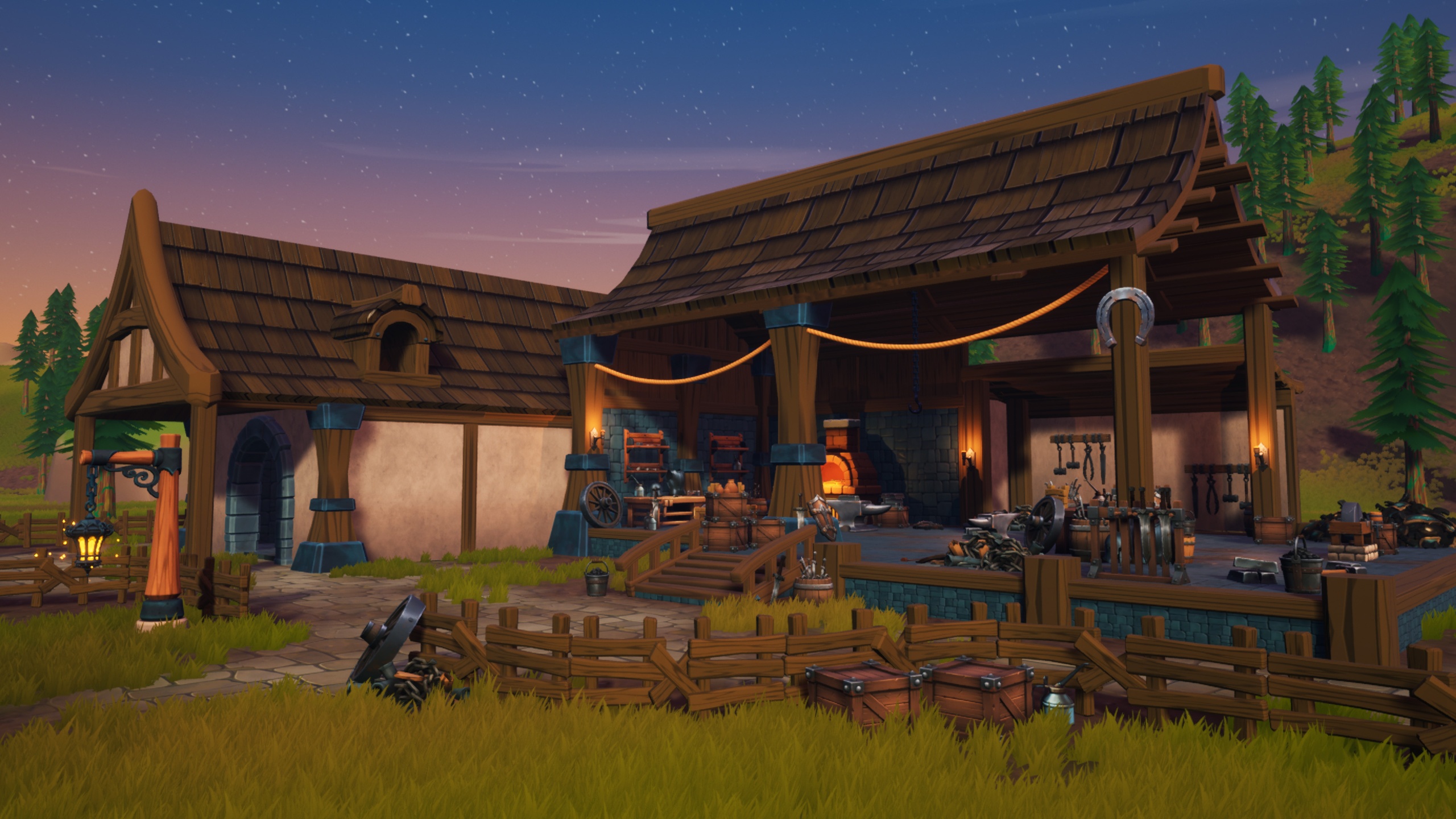 Medium 1 für Eintrag Stylized Blacksmith - Medieval Gameready Environment