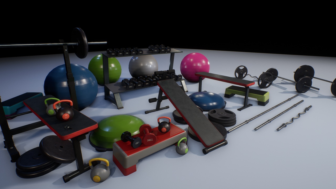 Media 1 for listing Gym / Fitness Pack