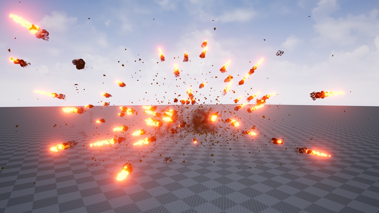 Media 1 for listing Anime Style Explosions Vfx Pack