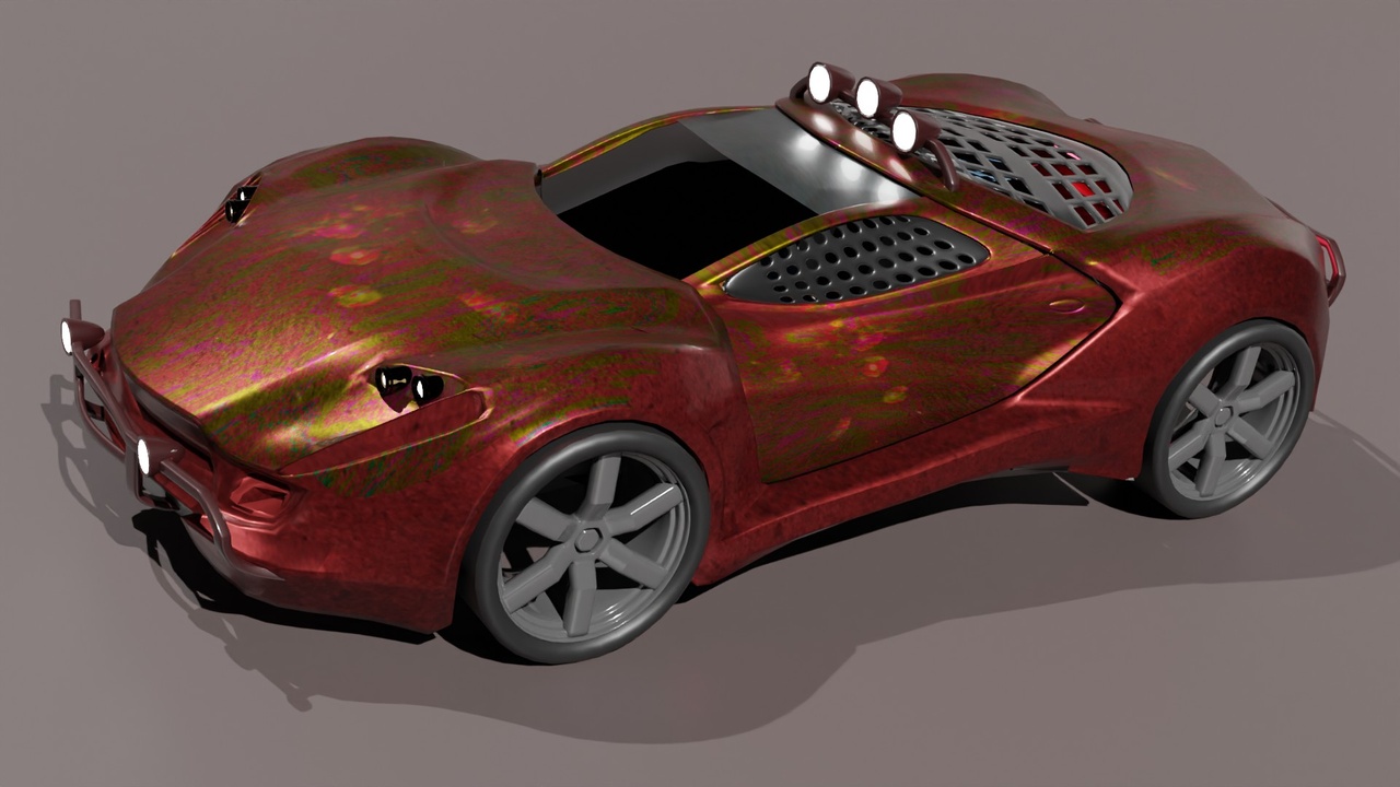 Media 1 for listing Apocalypto futuristic vehicle concept