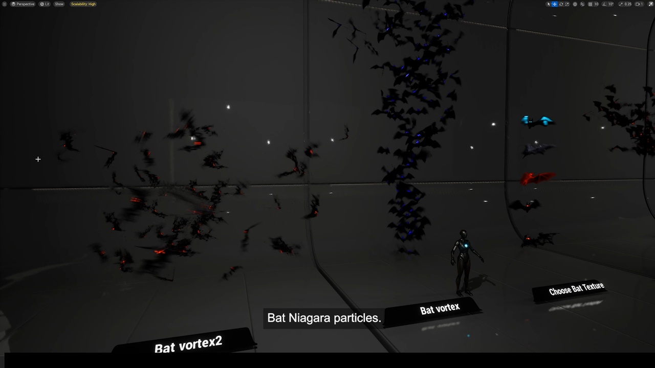 Media 1 for listing Bat vfx particle