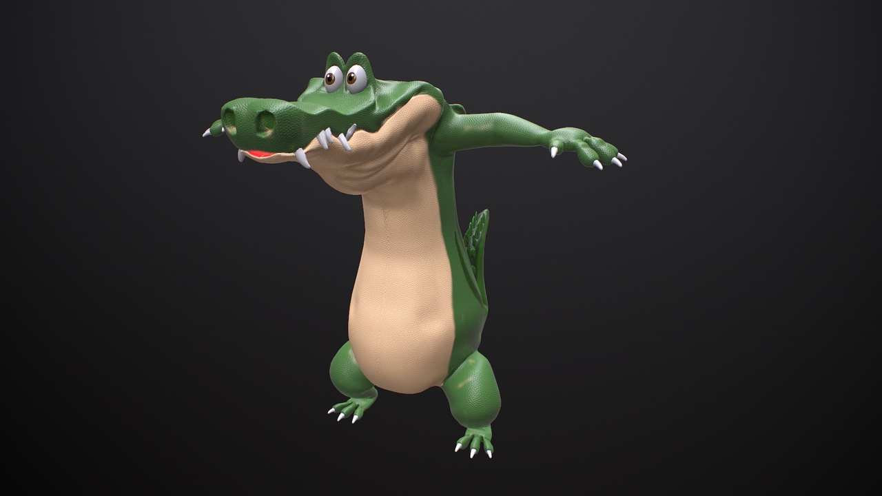 Media 1 for listing Cartoon Croc