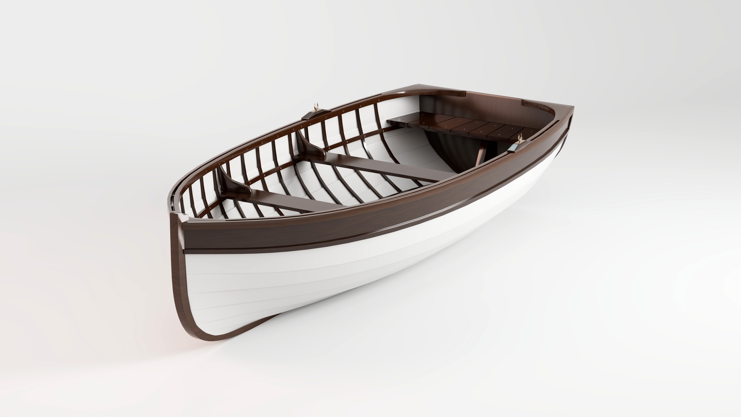 Media 1 for listing Wooden Boat - Rowboat Whitehall Style