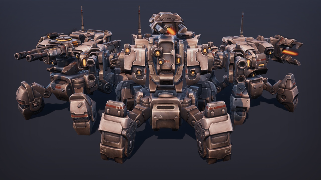 Media 1 for listing Mech Constructor - Spiders and Tanks