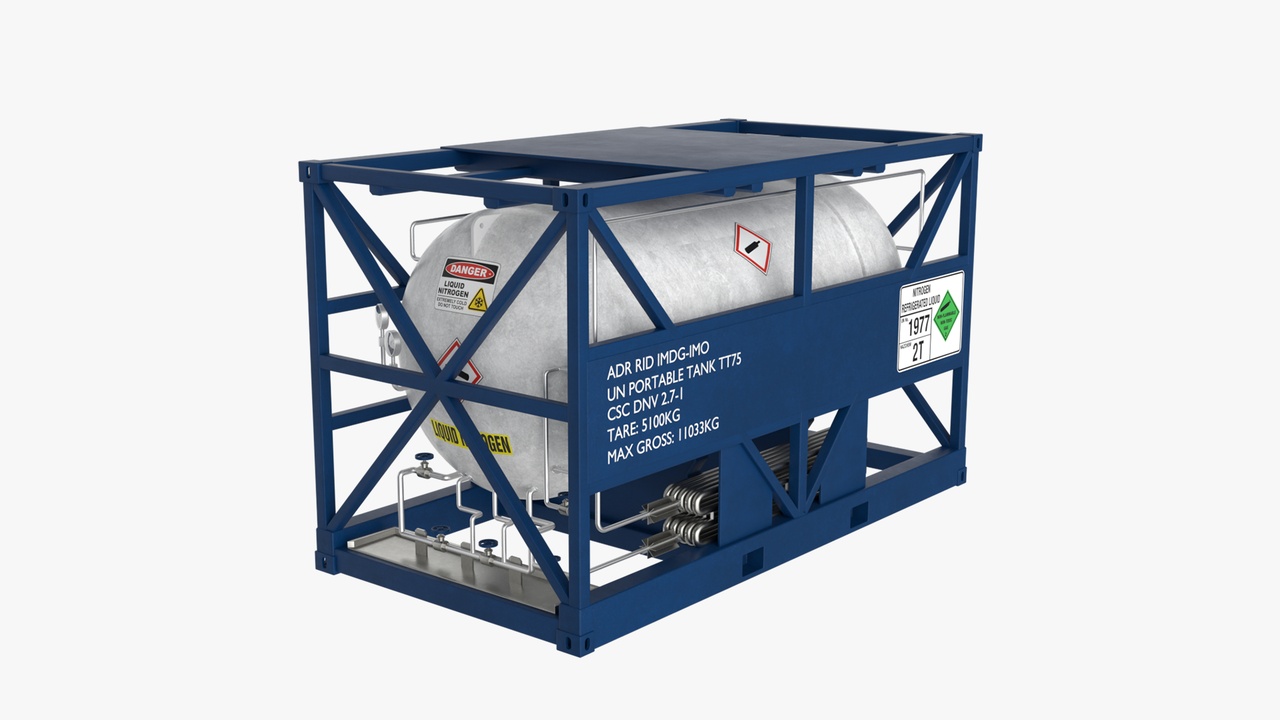 Media 1 for listing Cryogenic Liquid Nitrogen Tank Container