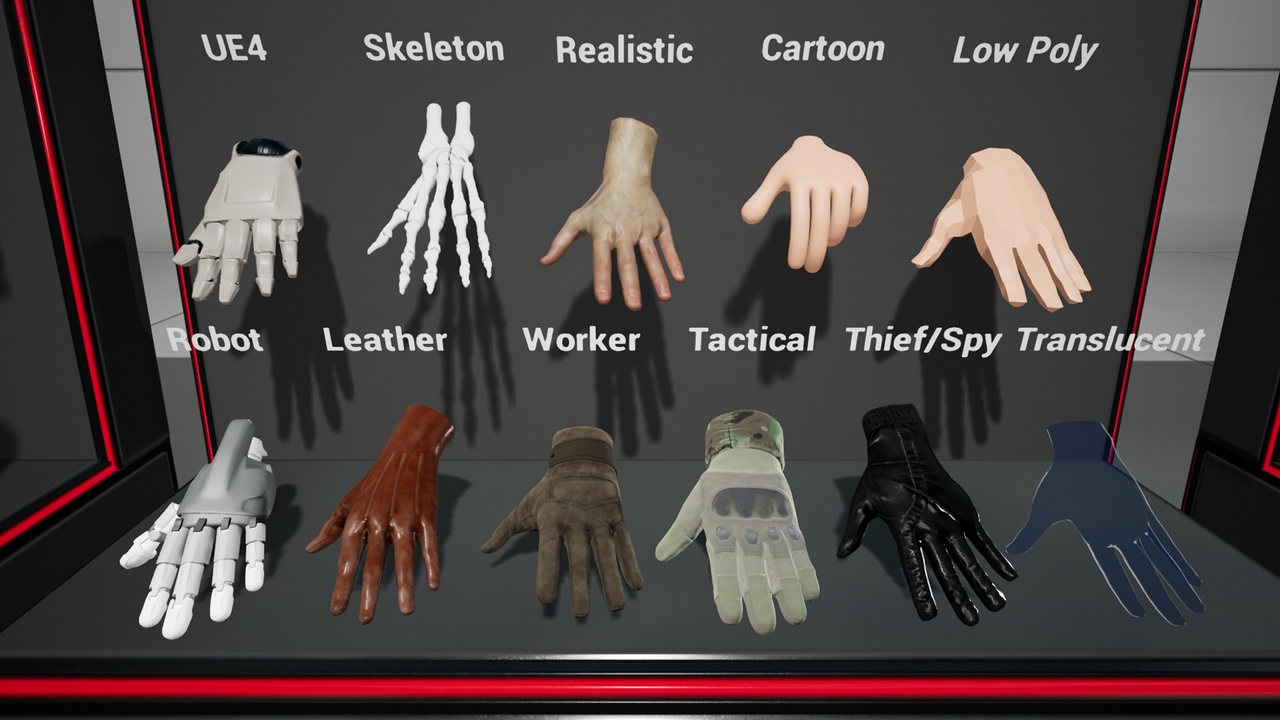 出品Hand Tracking Asset Bundleのメディア1